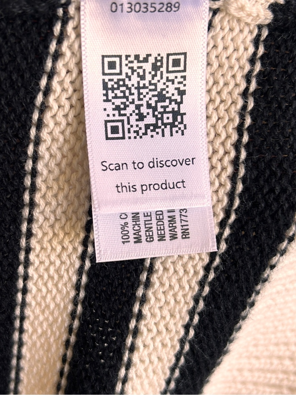 Universal Thread Black & White Striped Button-Front Cardigan NWOT X-Small - Picture 8 of 9